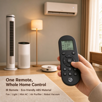 Télécommande IR 13 touches pour mini-climatiseurs, purificateurs d'air avec écran LCD RCT2013, contrôle un à un, OEM ODM
