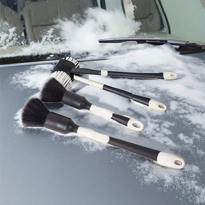 Juego de cepillos de limpieza para detalles de automóviles, cepillo de nailon ultra <span class=keywords><strong>suave</strong></span>, herramientas de <span class=keywords><strong>Lavado</strong></span> y cuidado de automóviles - Product Image 3