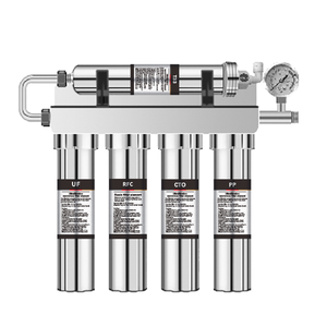 5段階ステンレス製シンク下浄水器 自動洗浄機能 500 GPD 流量 手動式限外ろ過システム - Product Image 3