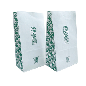 Özel Logolu Fast Food Paket Servisi Kağıt Poşetleri - Product Image 2