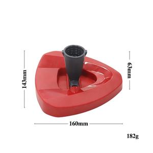 Tête de vadrouille <span class=keywords><strong>triangulaire</strong></span> en fibre ultrafine de grande taille Outil de nettoyage manuel Pièce de rechange O-Cedar EasyWring Rinse Clean Ménage - Product Image 6