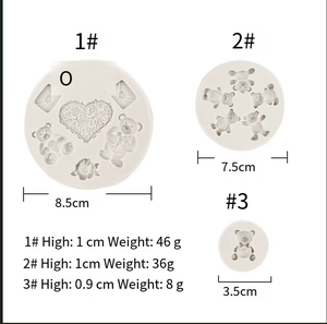 <span class=keywords><strong>Molde</strong></span> <span class=keywords><strong>de</strong></span> Silicona <span class=keywords><strong>de</strong></span> <span class=keywords><strong>Osito</strong></span> <span class=keywords><strong>de</strong></span> Peluche <span class=keywords><strong>para</strong></span> Decoración <span class=keywords><strong>de</strong></span> Pasteles, Moldes <span class=keywords><strong>de</strong></span> Silicona <span class=keywords><strong>de</strong></span> Resina Cristal, Adornos <span class=keywords><strong>para</strong></span> Hornear <span class=keywords><strong>Chocolate</strong></span>, Moldes <span class=keywords><strong>para</strong></span> Fondant y Dulces - Product Image 4