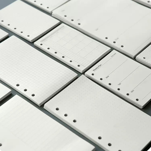 A6 هدية مطبوعة عبوة مبطنة ورقة فضفاضة ورق دفاتر قابلة لإعادة الملء 6 ثقوب - Product Image 5