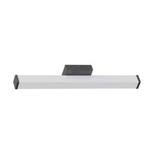 Lampes de salle de bain à LED noires à intensité variable, 24 pouces, luminaire mural pour miroir de salle de bain - Product Image 5