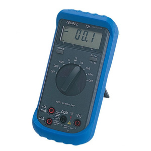 TECPEL DMM-125 4000 เครื่องวัดอัตโนมัติแบบแมนนวล AC/DC 0~600V 0~10A 0~32M โอห์ม สำหรับงานอุตสาหกรรม วัสดุ ABS ราคาประหยัด - Product Image 1