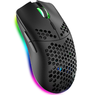 Souris de jeu filaire USB avec éclairage RGB, 6 DPI réglables, ergonomie pour ordinateur portable