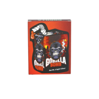 En stock 3.5G sacs en plastique mylar forme spéciale bombe découpé boîte d'emballage pour Biscuit alimentaire Logo personnalisé imprimé