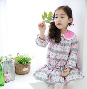 ชุดเดรสยาวแขนยาวเรียบง่ายสำหรับเด็ก OEM รุ่น Evening - Product Image 1