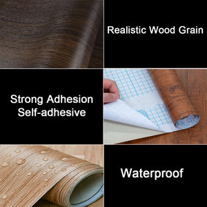 ПВХ самоклеящийся столик для ремонта древесины, двери и мебель, украшение для дома, наклейка для декора под дерево, защитная пленка - Product Image 4