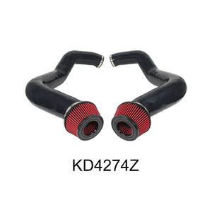 Para <span class=keywords><strong>BMW</strong></span> 2018+ F90 G90 <span class=keywords><strong>M5</strong></span> F92 M8 S63 4.4L <span class=keywords><strong>V8</strong></span> Tubo de Bajada de Escape de Competición con Sistema de Admisión de Aire Frío de Montaje Frontal - Product Image 2