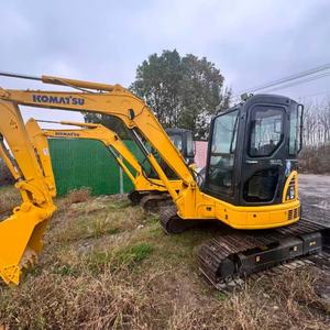 Mini-excavatrice KOMATSU PC55MR d'occasion, 90% neuve, peinture d'origine, à vendre - Product Image 1