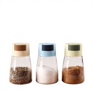 Quantitative Metering Control <b>Plastic</b> Salt <b>Bottle</b> with Sprinkling Function Kitchen Seasoning Box - Product Image 1