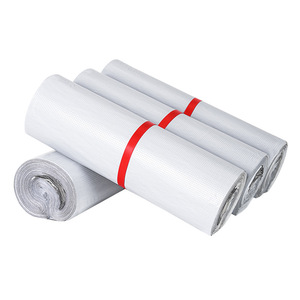 Bolsas de mensajería blancas de baja presión Sui Shang, gruesas, impermeables y autosellables para embalaje de ropa y logística. - Product Image 1