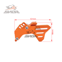 Cache-roue avant en aluminium CNC SNOR pour moto KTM, pièces de rechange pour moteur