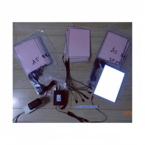 Pannello EL Flessibile ad Alta Luminosità Sottile Come Carta Luminosità uniforme, nessun effetto granuloso o irregolare. Design, forma, dimensione e colore personalizzati - Product Image 6