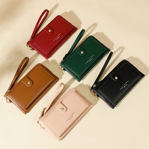 Portefeuille pour <span class=keywords><strong>téléphone</strong></span> portable TAOMICMIC Myanmar, sans frais de douane, logo personnalisé, porte-monnaie pour femmes, pochette pour argent, portefeuille minimaliste pour femmes - Product Image 6