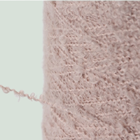 Eco-Friendly Loop Yarn 3.5S Mix Color Abrasion-Resistant Fluffy Looping Yarn Chenille Hand Knitting Yarn