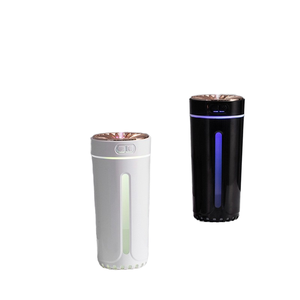 Humidificateur ultrasonique rechargeable en plastique, diffuseur <span class=keywords><strong>d</strong></span>'arômes pour la maison, purificateur <span class=keywords><strong>d</strong></span>'<span class=keywords><strong>air</strong></span> pour voiture, <span class=keywords><strong>brumisateur</strong></span> avec lumière LED colorée - Product Image 4