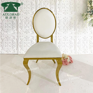 Muebles de <span class=keywords><strong>Hotel</strong></span>, sillas king and queen de acero inoxidable <span class=keywords><strong>dorado</strong></span>, silla de boda de lujo - Product Image 2