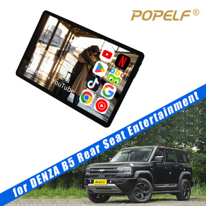 Pantalla para Auto FHD Android 14.0 8 Núcleos 4GB+64GB WiFi BT FM Reproductor Multimedia de Video Entretenimiento para Asientos Traseros para Denza BYD - Product Image 1