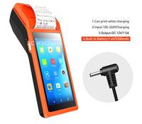 GOOJPRT Q2 Terminal PDA Android POS portable Imprimante de reçus thermique avec nfc 3G,WIFI,BT,Paly Store