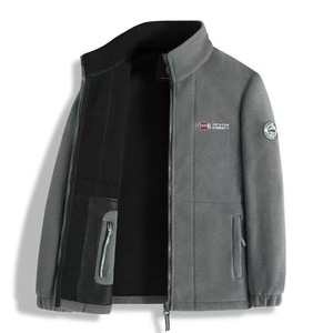 Vestes d'extérieur pour hommes en polaire thermique standard Softshell pour l'hiver en Norvège, streetwear, randonnée - Product Image 3