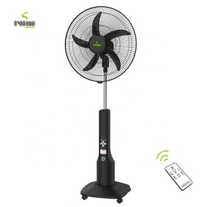 Iwin 18 inch chất lượng cao năng lượng mặt trời có thể sạc lại đứng FAN thời trang từ xa hộ gia đình khách sạn sử dụng điện USB Battery Powered - Product Image 5
