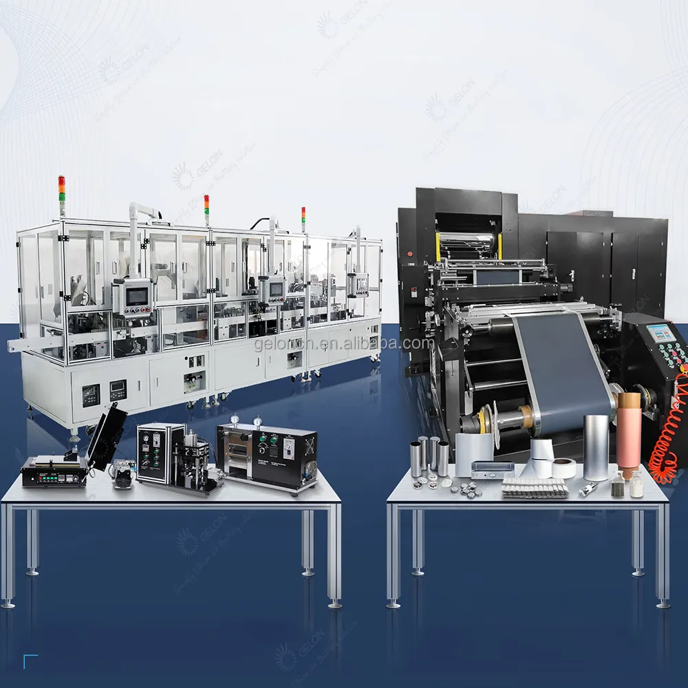 Máquina de fabricação de bateria de íon de lítio, linha de produção de bateria de íon de lítio automático