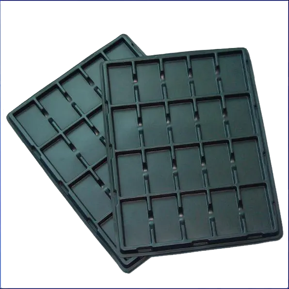 Emballage blister ESD PS plastique PCB emballage blister antistatique ESD plateau Pack pour le stockage de l'électronique