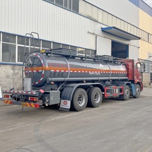 Camión Cisterna para Líquidos Químicos FAW 8x4, Tanque de 20 CBM de Acero Inoxidable con Revestimiento de PE para Transporte Industrial de Productos Corrosivos - Product Image 4