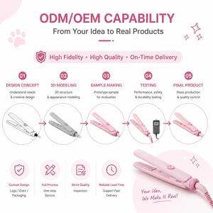 Plancha de Pelo Eléctrica PTC de Aluminio Torlin para Peluqueros y Uso Doméstico - Herramienta de Peinado para Niñas, Mujeres y Damas - Product Image 5