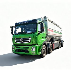 Camión de transporte de granos y alimento, remolque de tanque de alimento a granel de bajo precio, dispositivo de descarga eléctrico, camión de alimento de 45200L - Product Image 1