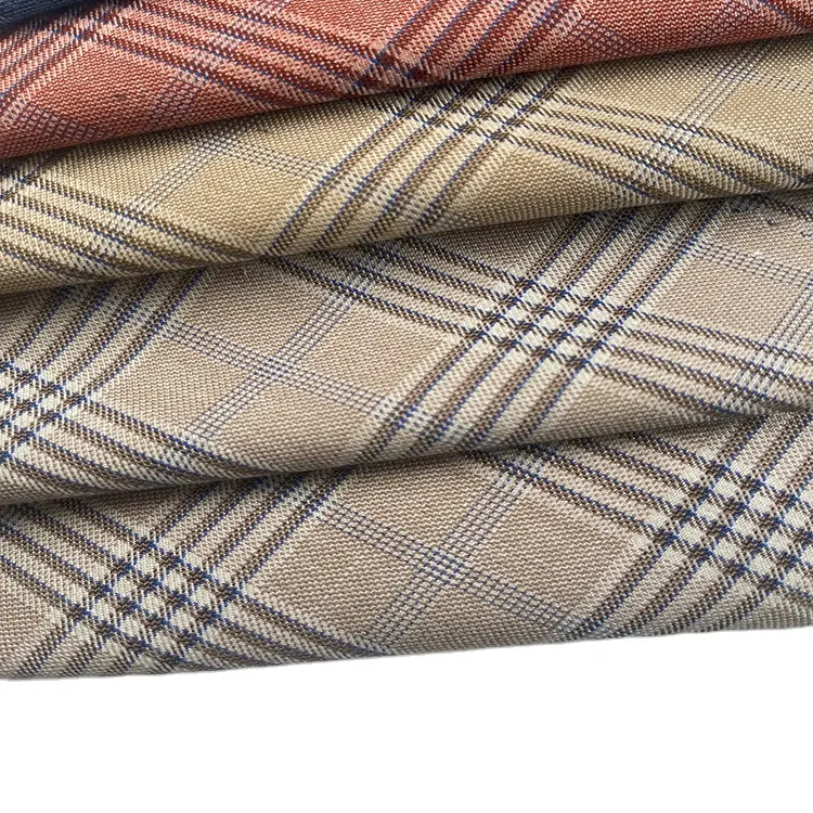 Hot sale wholesale yarn dyed woven seersucker Yarn Dyed plain checked english selvedge for man's suit