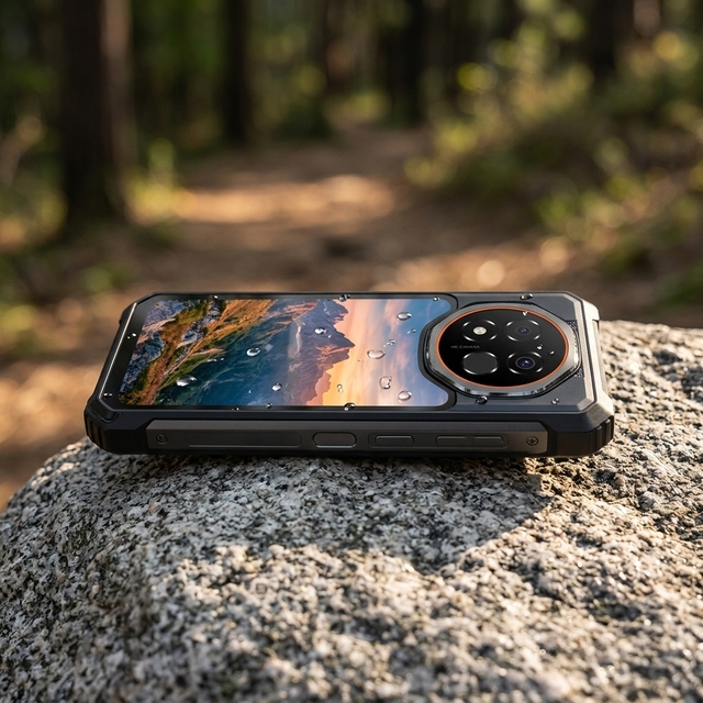 Oukitel G6 Android 16.0 4G Rugged Smartphone 4GB+64GB 10600mAh 6.52" Unisoc T615 Octa Core OTG Fingerprint IP68 Mobile Phone