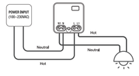 Kit de détecteur de mouvement sans fil, mode de détection pour empêcher les voleurs, alimenté par batterie pour le contrôle de l'éclairage 110~230V