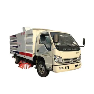 4 Brush Diesel Road Dust Sweeper Cleaner Truck