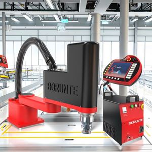 Robot mobile industriel compact BORUNTE BRTIRSC0603A, portée du bras de 600 mm, capacité de charge de 3 kg, moteur PLC, IP65, précision de 0,02 mm, 110V/380V, 1 - Product Image 5