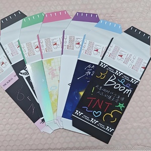 บัตรของขวัญพร้อมฟิล์มลอกลายการ์ตูนรูปดาว ของที่ระลึกดารา บัตรอวยพรพร้อมกล่องสุ่มฟิล์มถ่ายทอดสด - Product Image 1