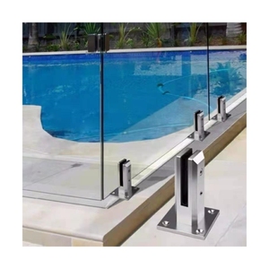 호주 표준 수영장 유리 난간 울타리 강화 유리 난간 난간 - Product Image 6