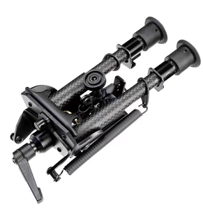 Trípode Táctico de Caza BTTXW-9, Tipo de Tornillo 13-9 Pulgadas, Trípode de Tiro Ligero, Trípode de Viaje Compacto de Fibra de Carbono - Product Image 4
