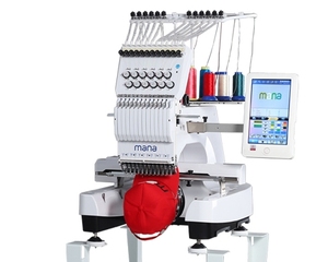 厂家直销家用数码单头绣花机1200转/分20*36优优电机最优零售 - Product Image 3