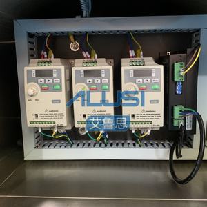 Machine d'étiquetage automatique électrique PLC pour bouteilles rondes en plastique/verre avec écran tactile, cartons et emballages en bois - Product Image 4