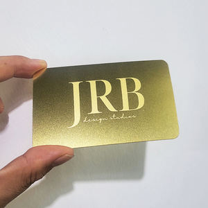 Penjualan terlaris mewah kustom merek baja nirkarat emas mawar logam bisnis pencetakan kartu kartu kartu bisnis - Product Image 2
