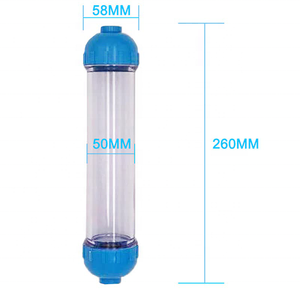Rỗng 10 "bơm lại Inline Lọc <span class=keywords><strong>Cartridge</strong></span> DIY Lọc nhà ở cho di nhựa thẩm thấu ngược hệ thống/đơn vị - Product Image 2