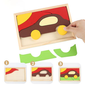 Custom 3D <b>Jigsaw</b> <b>Puzzles</b> DIY Montessori Educational Wooden <b>Board</b> Games for Kids Boys and Girls - Product Image 4