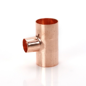 Đồng TEE <span class=keywords><strong>Reducer</strong></span> 3-cách kết nối cho điện lạnh và hệ thống ống nước chất lượng cao đồng Ống phù hợp - Product Image 1