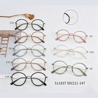 Gafas de Diseño con Logotipo Personalizado para Mujer, Lentes CR39 Ultrafinas, Monturas de Gafas con Protección Contra Luz Azul, Gafas Ópticas de Lectura en Venta