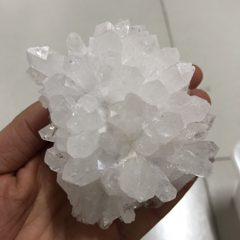 Cluster quartz clair