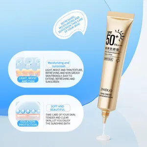 Özel güneş kremi Uva Uvb koruyucu losyon uzun ömürlü yüz Vegan güneş kremi Spf 50 güneş koruyucu bronzlaşma Spf 50 yağlı ciltler için