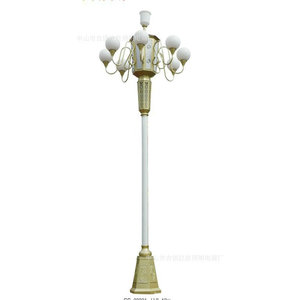 Lampadaire LED de style chinois en acier inoxydable, IP65, type III, garantie 5 ans, éclairage extérieur - Product Image 3